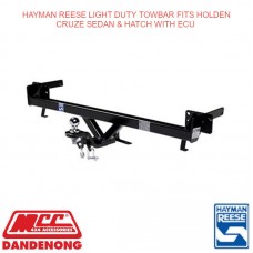 HAYMAN REESE LIGHT DUTY TOWBAR FITS HOLDEN CRUZE SEDAN & HATCH WITH ECU